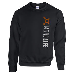 Men's Orangetheory MORE LIFE sweatshirt Black